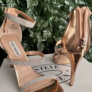 Steve Madden “Smokin” Rose Gold heels